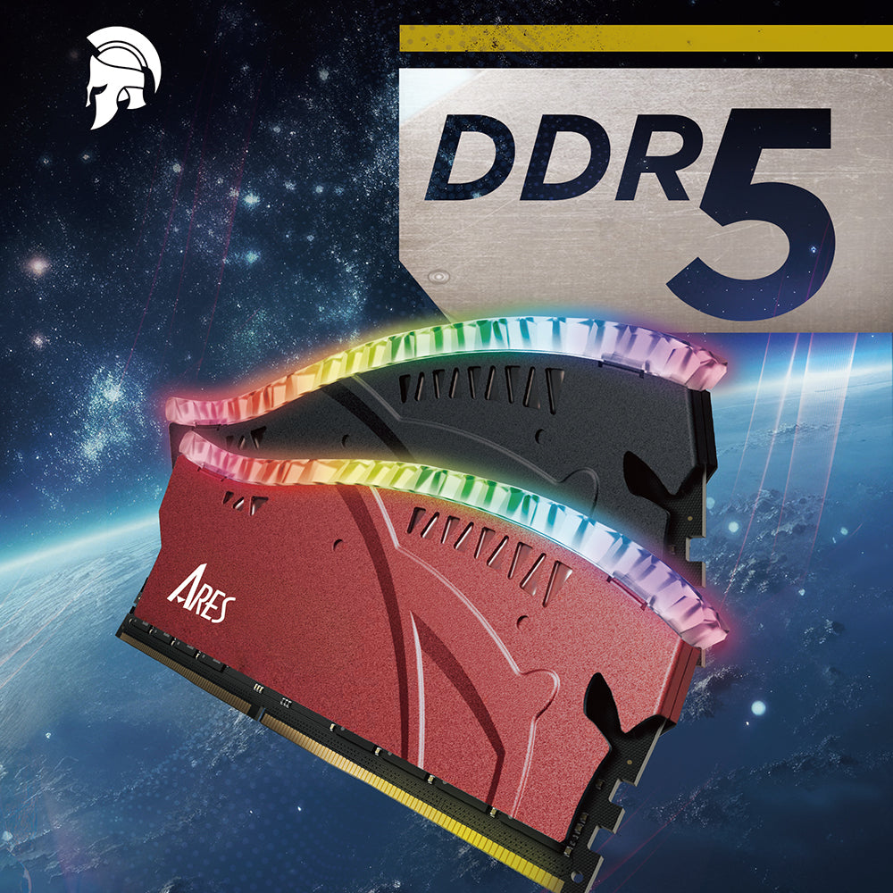 Dato Ares Armor Lite RAM-Speicher, DDR5, RGB, 16GB, 7200Mhz, Rot ARB16G5R72