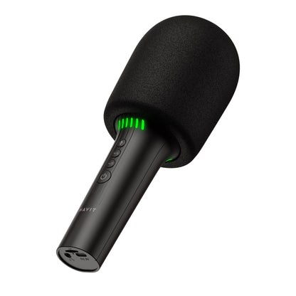 Bluetooth-Karaoke-Mikrofon HAVIT SK851BT, Schwarz
