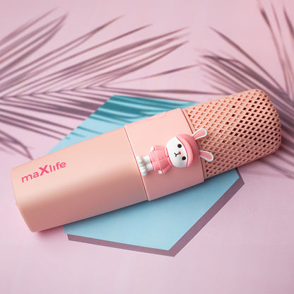 Bluetooth microphone MaXlife Animal MXBM-500, Pink