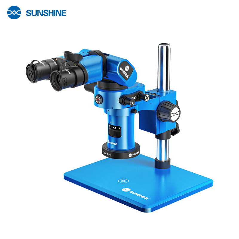 Sunshine R360 Pro Mikroskop, Blau