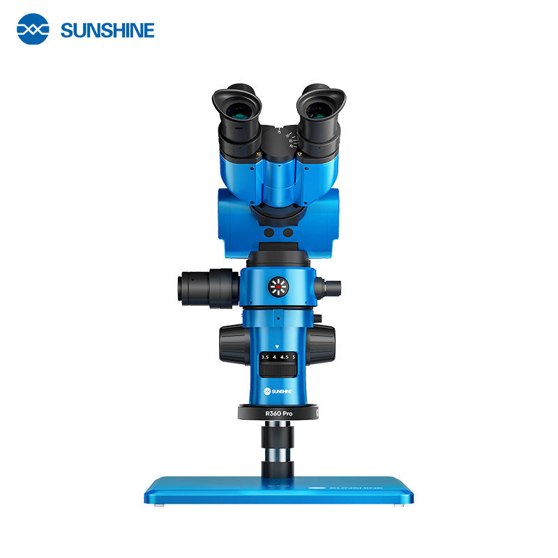 Sunshine R360 Pro Mikroskop, Blau
