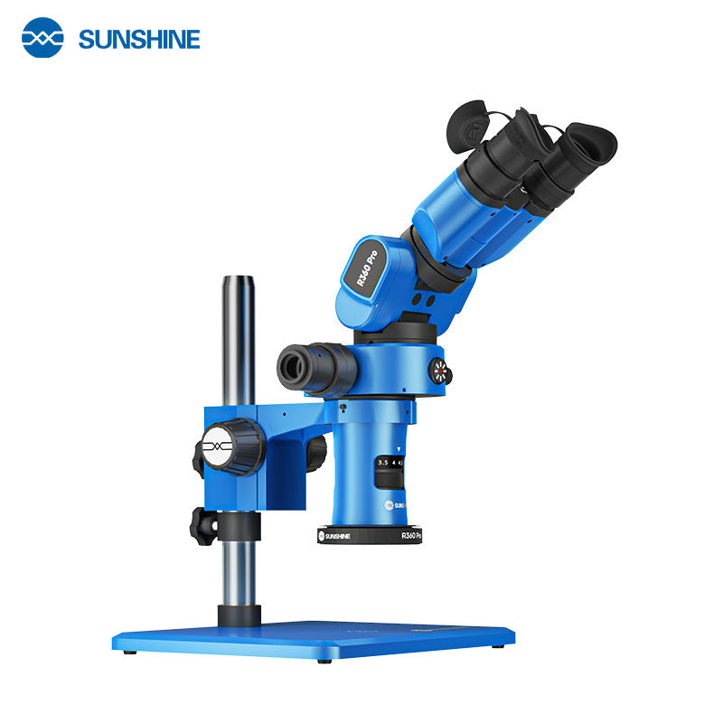 Sunshine R360 Pro Mikroskop, Blau