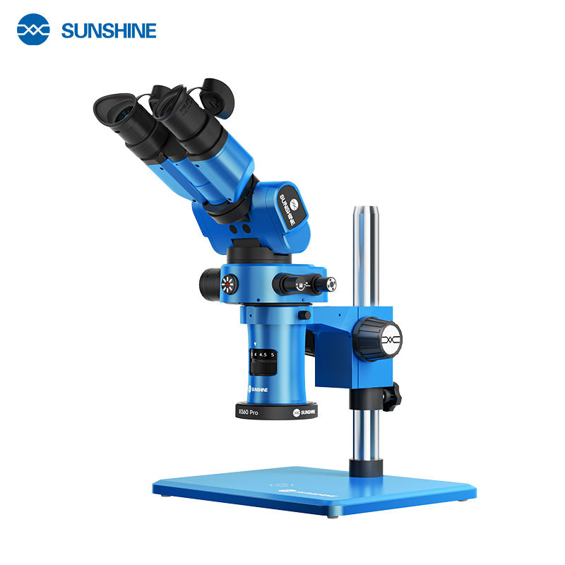 Sunshine R360 Pro Mikroskop, Blau