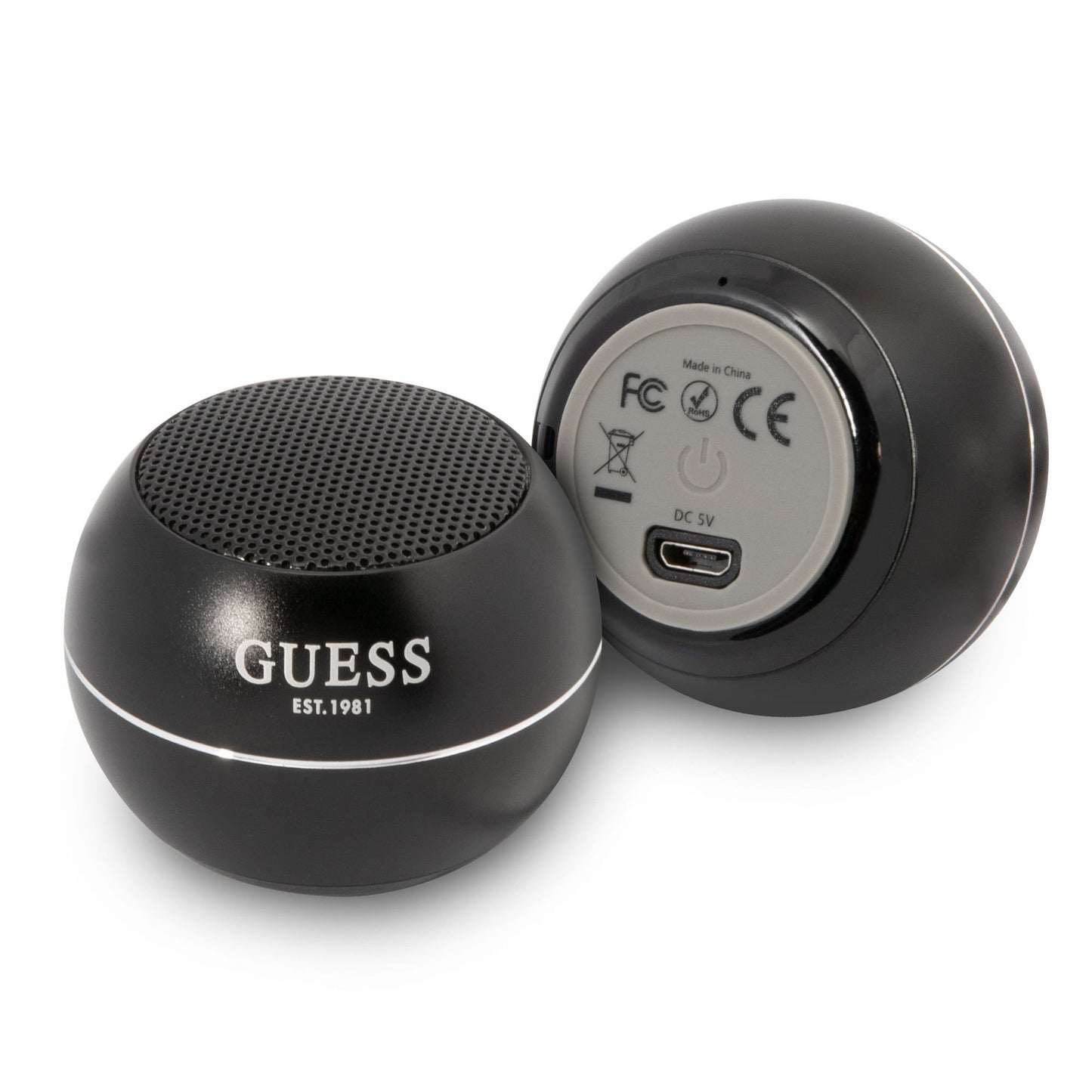 Guess Portable Bluetooth Speaker, 3W, Black