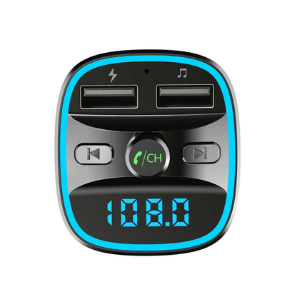 FM Bluetooth Modulator Techsuit JamLink, 2 x USB-A - 1 x microSD