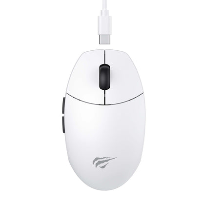 Gaming-Maus Wireless HAVIT MS1039W, 800DPI - 7400DPI, Wi-Fi / Kabelgebunden, Weiß