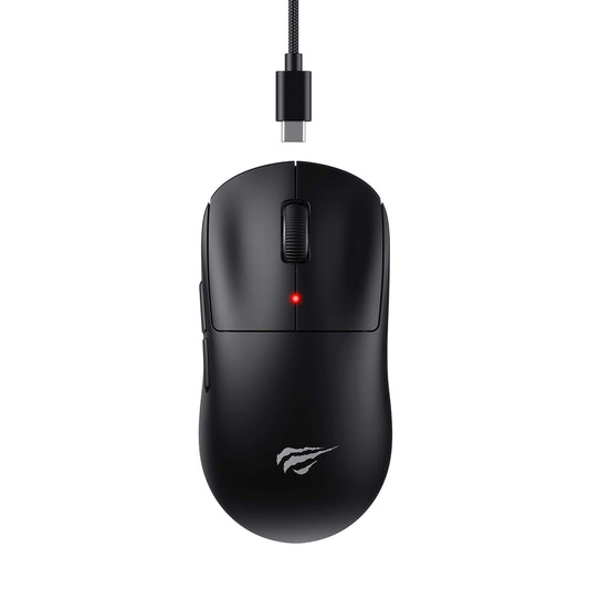 HAVIT MS970WB Pro Wireless Gaming Mouse, 800DPI - 12000DPI, BT / Wi-Fi / Wired, Black
