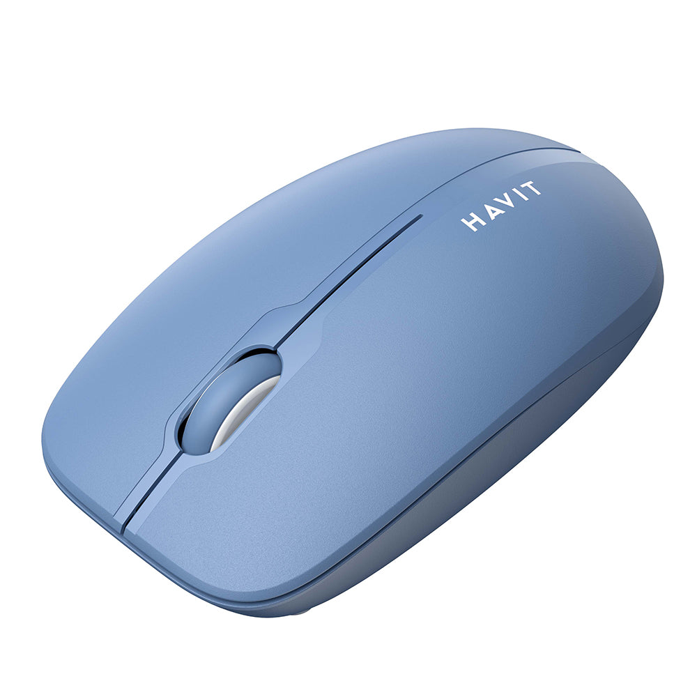 Mouse Wireless HAVIT MS53WB, 1600DPI, Blau