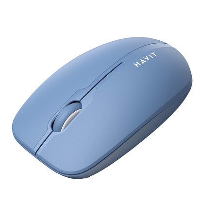Mouse Wireless HAVIT MS53WB, 1600DPI, Blau