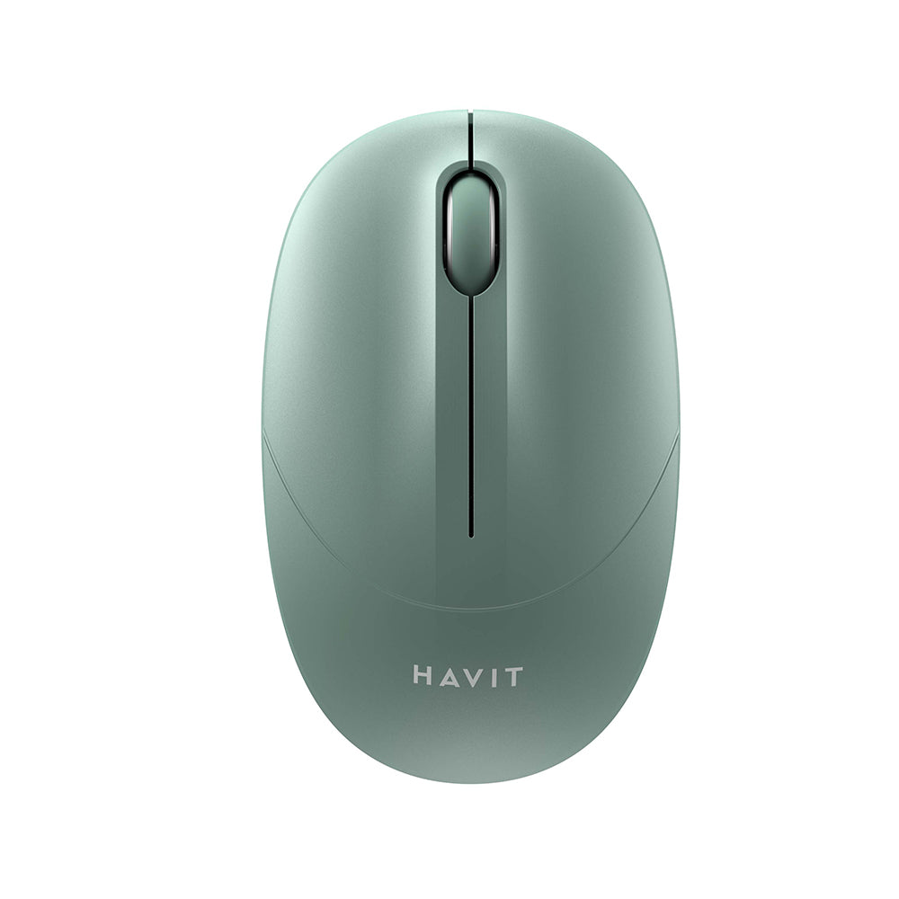 Mouse Wireless HAVIT MS54GT, 1600DPI, Grün