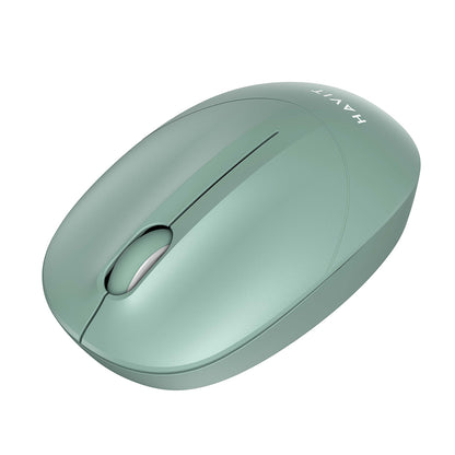Mouse Wireless HAVIT MS54GT, 1600DPI, Grün