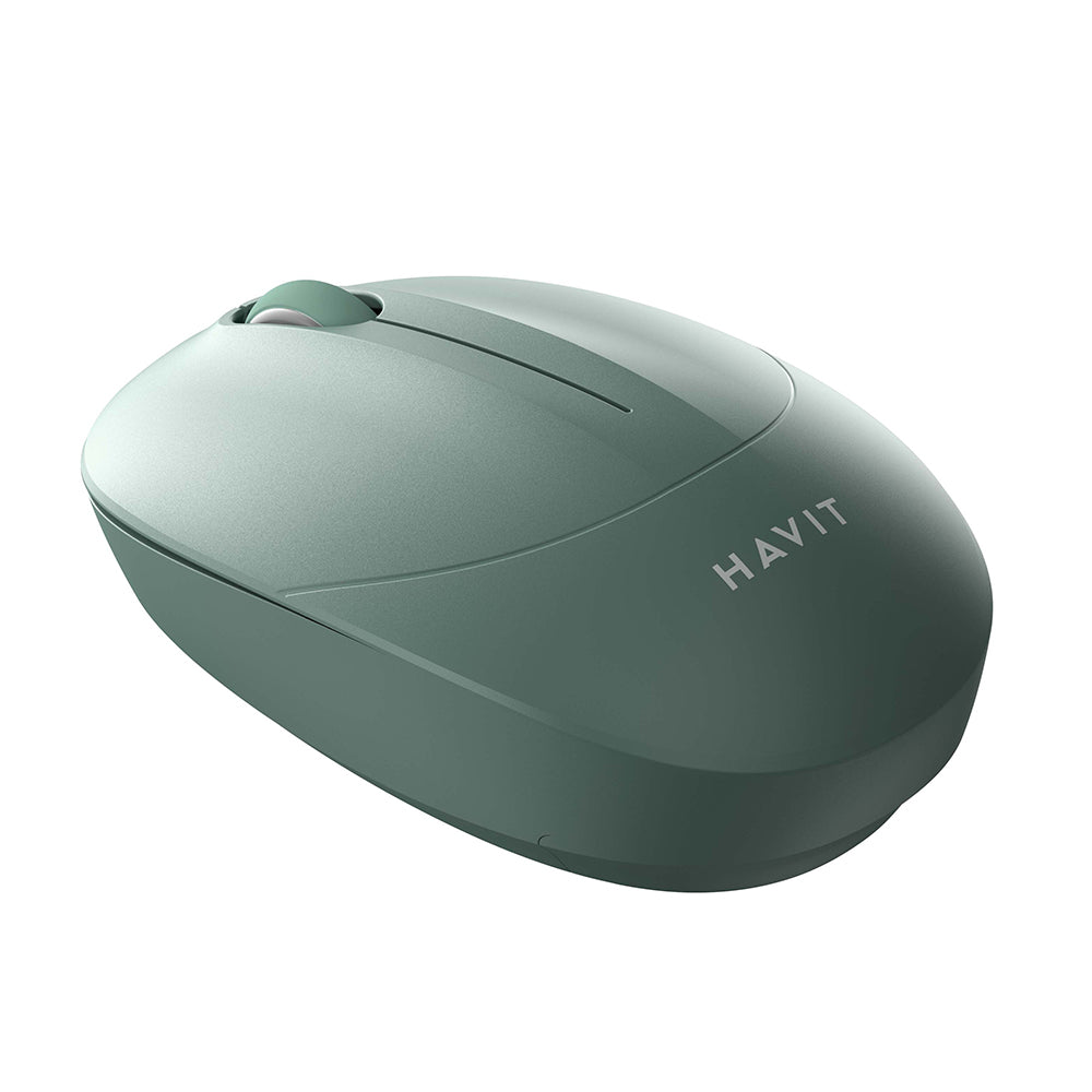 Mouse Wireless HAVIT MS54GT, 1600DPI, Grün