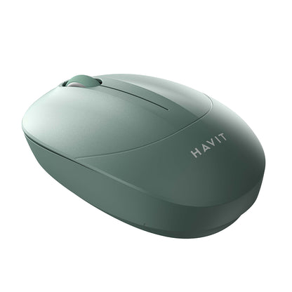 Mouse Wireless HAVIT MS54GT, 1600DPI, Grün