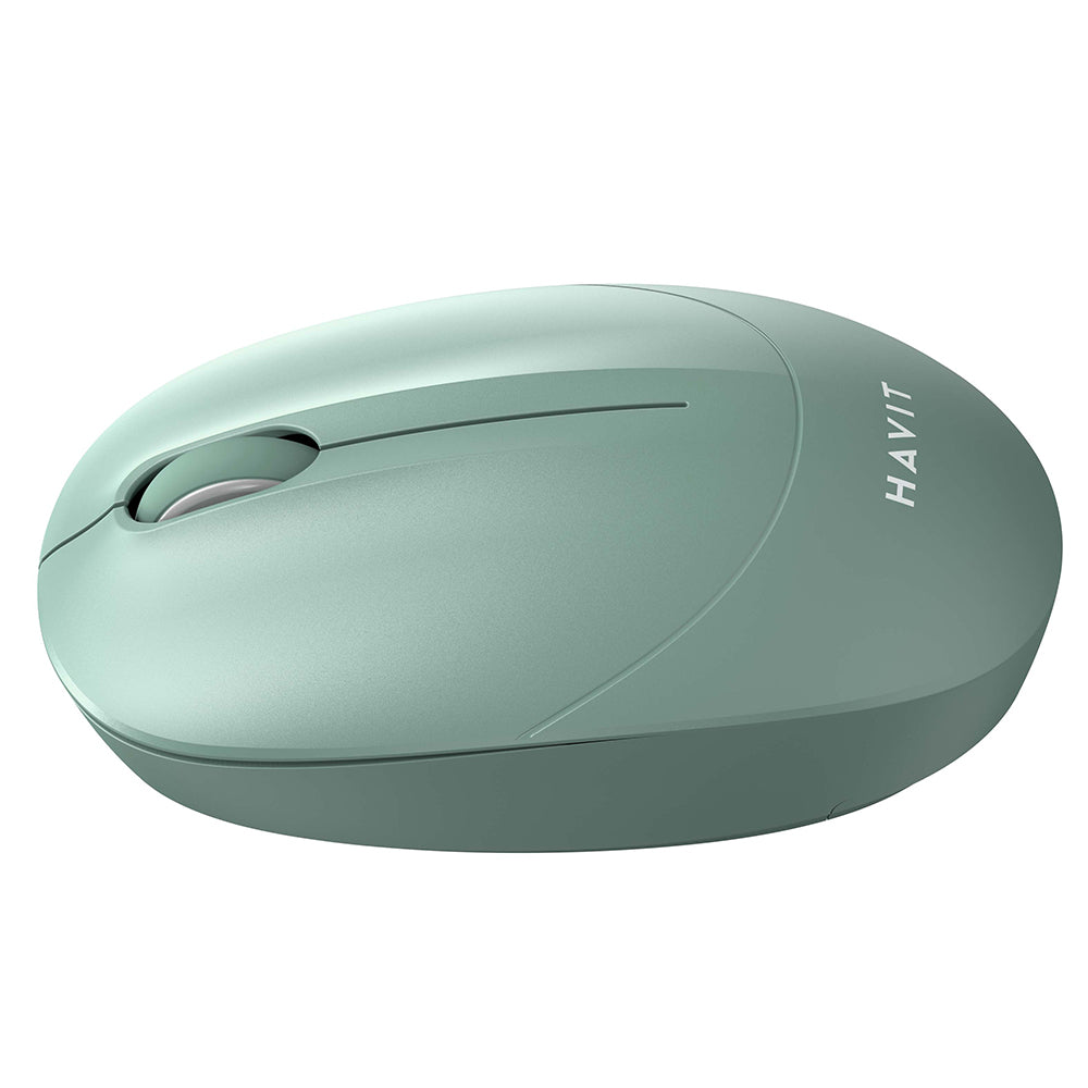 Mouse Wireless HAVIT MS54GT, 1600DPI, Grün