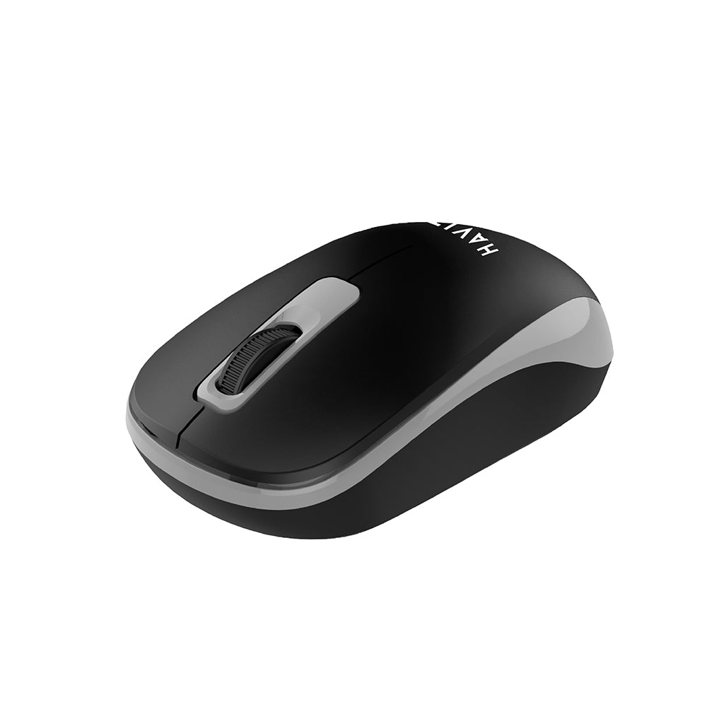 Wireless-Maus HAVIT MS626GT, 1200DPI, Schwarz Grau