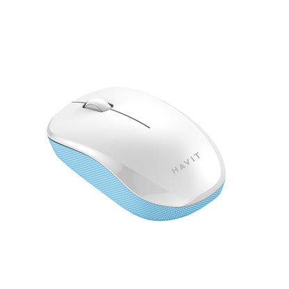 Wireless-Maus HAVIT MS66GT, 1200DPI, Weiß Blau