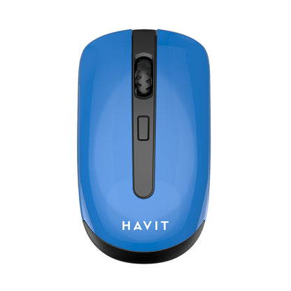 Wireless-Maus HAVIT MS989GT, 800DPI - 1600DPI, Schwarz Blau