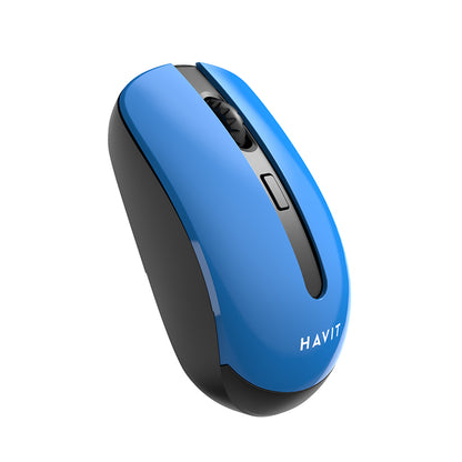 Wireless-Maus HAVIT MS989GT, 800DPI - 1600DPI, Schwarz Blau