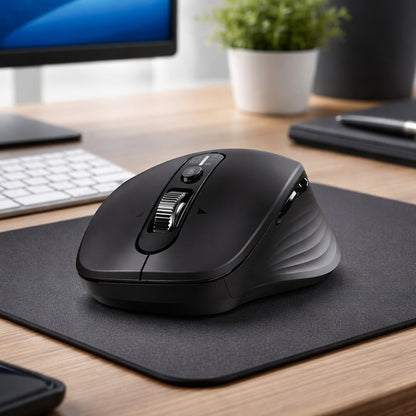 Wireless-Maus UGREEN M752 (75498B), 5000DPI, BT / Wi-Fi, Schwarz