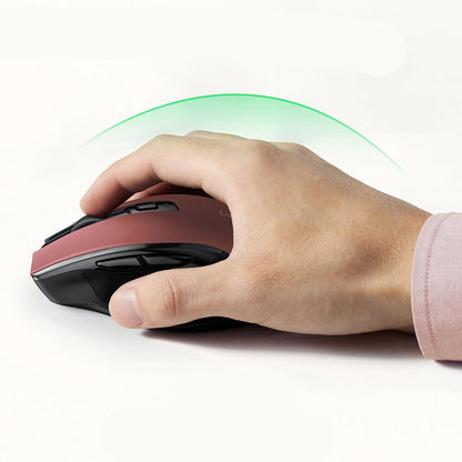 Wireless-Maus UGREEN MU006, 4000DPI, Rot