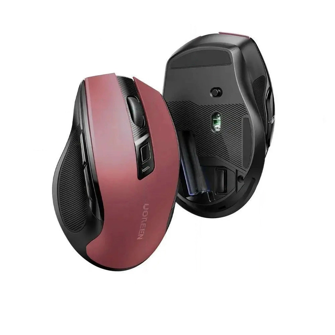 Wireless-Maus UGREEN MU006, 4000DPI, Rot