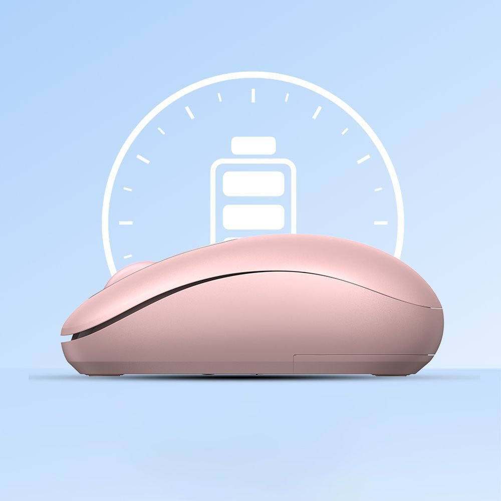 UGREEN MU105 Wireless Mouse, 2400DPI, Pink