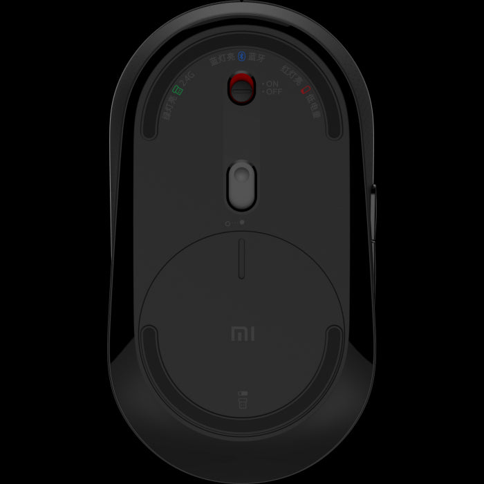 Drahtlose Maus Xiaomi Mi Dual Mode Silent Edition, Schwarz HLK4041GL