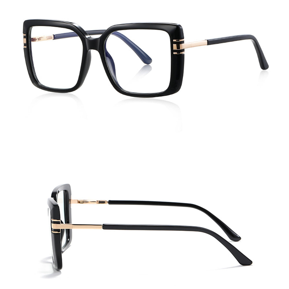 Damen Computerbrille Techsuit 2270, Anti-Blue Light, Schwarz