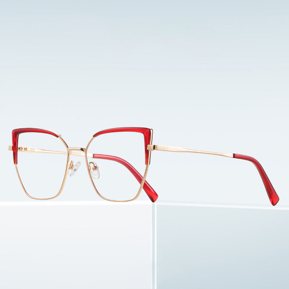 Damen Computerbrille Techsuit 3156, Anti-Blue Light, Roségold