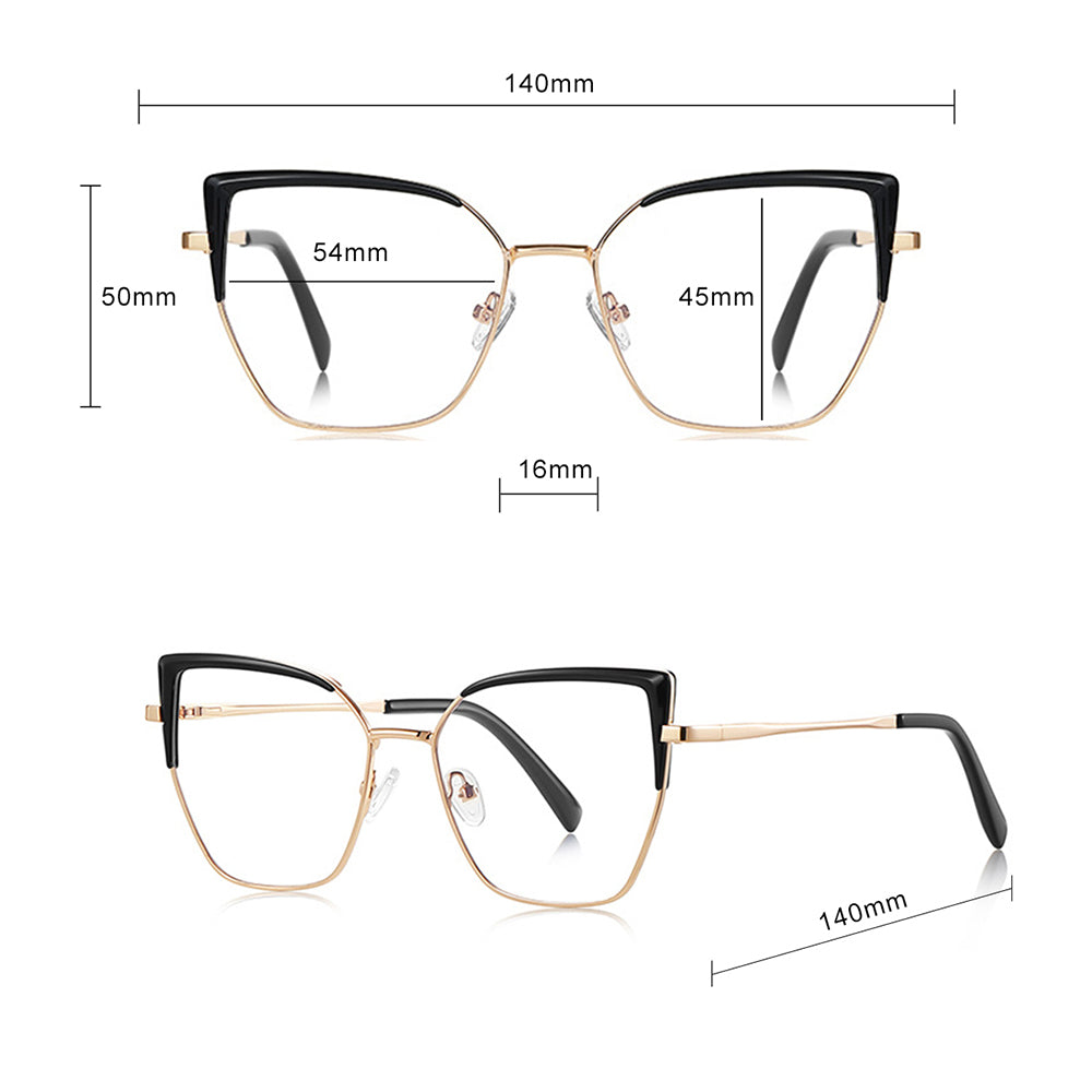 Damen Computerbrille Techsuit 3156, Anti-Blue Light, Roségold