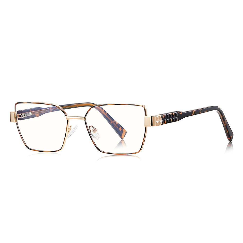 Damen Computerbrille Techsuit 3169, Anti-Blau-Licht, Braun