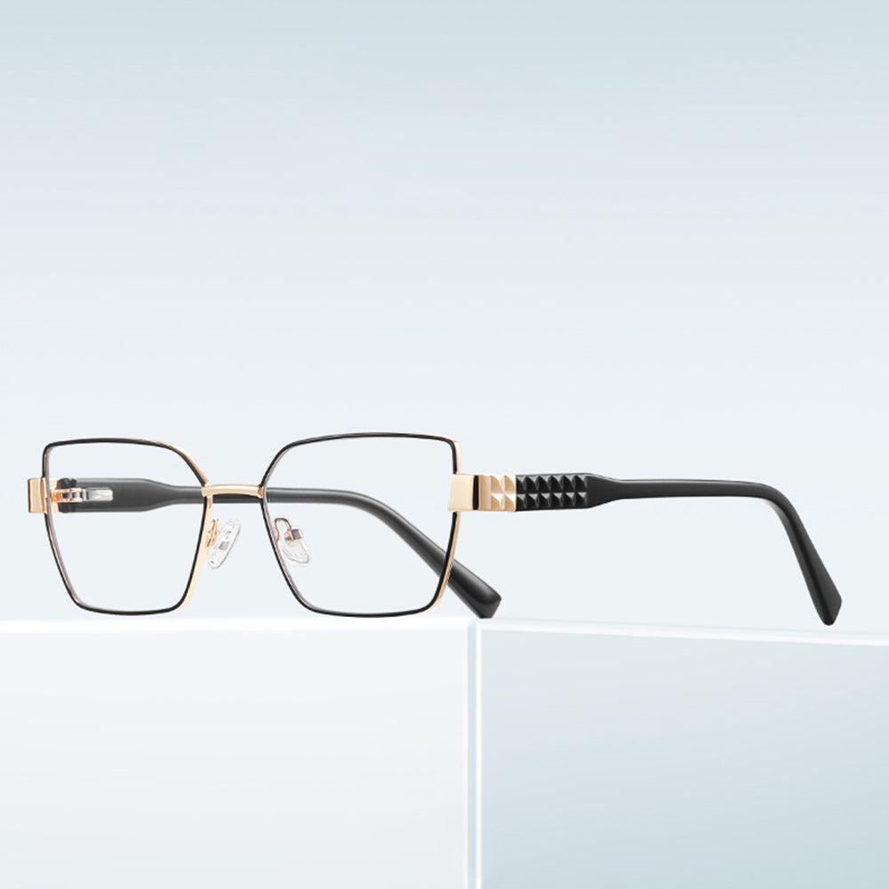 Damen Computerbrille Techsuit 3169, Anti-Blue Light, Schwarz