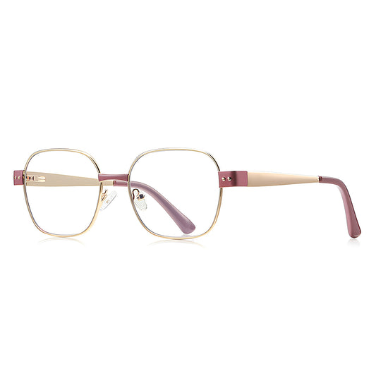 Damen-Computergläser Techsuit 3172, Anti-Blaues Licht, Roségold