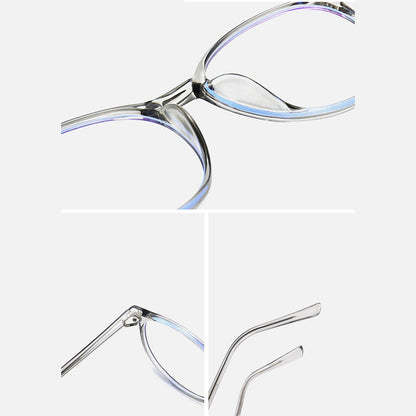 Techsuit Women's Computer Glasses F8551-C7, Anti-Blue Light, Gray
