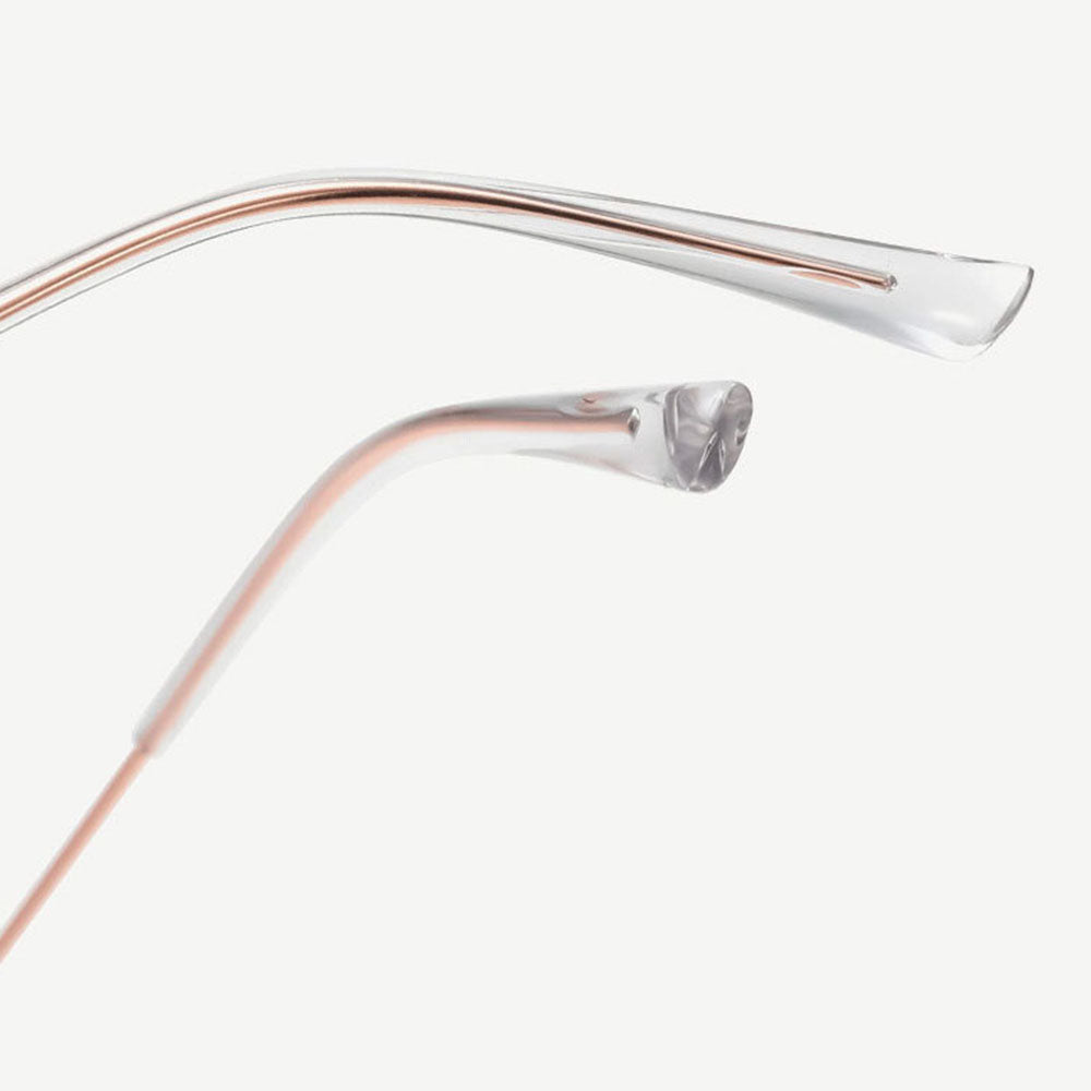 Damen-Computerbrille Techsuit LS501, Anti-Blaues Licht, Silber