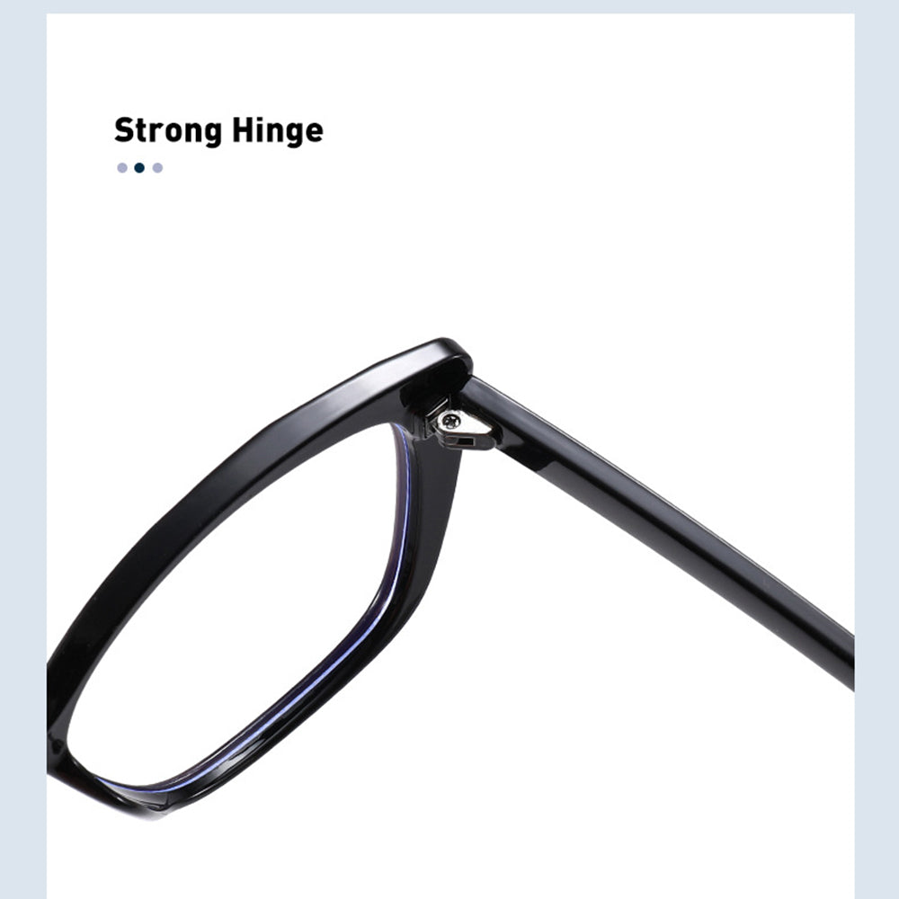 Damen-Computerbrille Techsuit PC28016-C1, Anti-Blaues Licht, Schwarz
