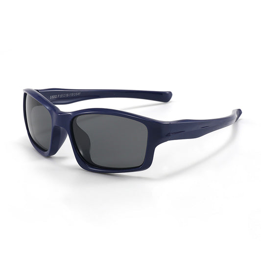 Sport-Sonnenbrille für Kinder Techsuit 8202-C41, polarisiert, marineblau
