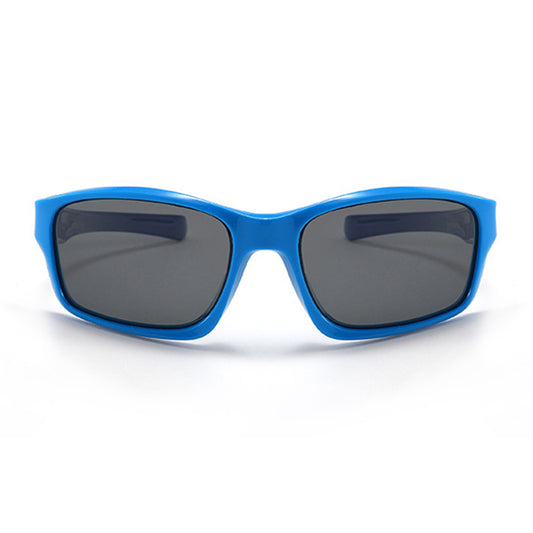 Sport-Sonnenbrille für Kinder Techsuit 8202-C41, polarisiert, marineblau