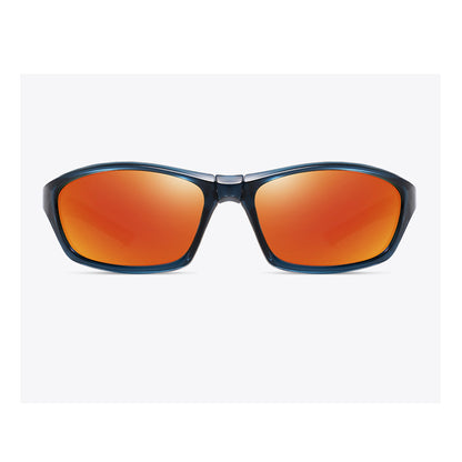 Unisex Techsuit 24101 Cycling Glasses, Polarized, Blue