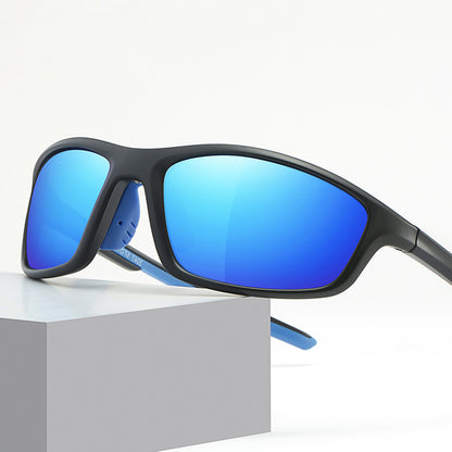 Unisex Fahrradbrille Techsuit 3047, UV-Schutz, Orange