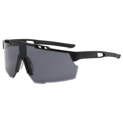 Unisex Fahrradbrille Techsuit 9963, Schwarz