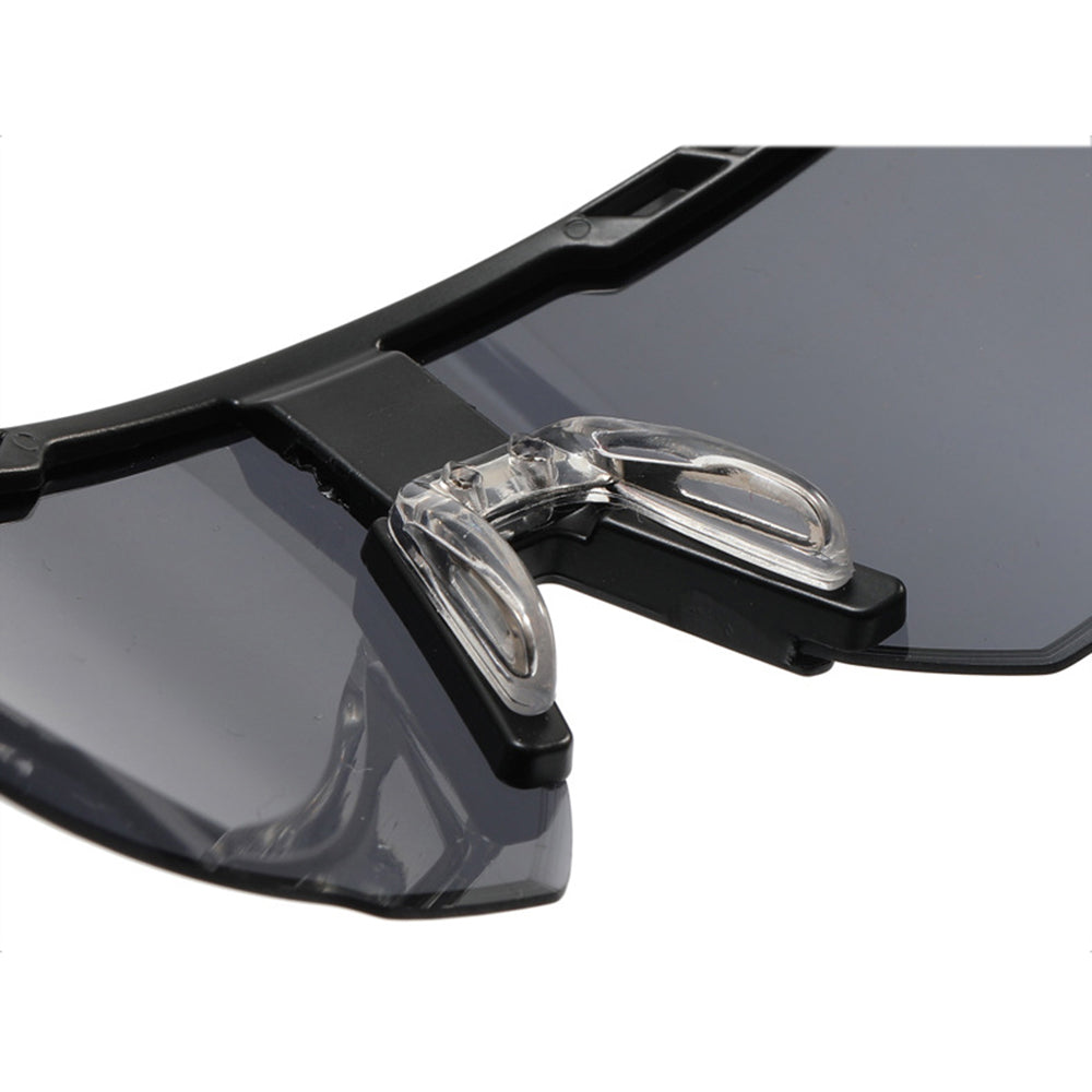 Unisex Fahrradbrille Techsuit 9963, Schwarz Violett