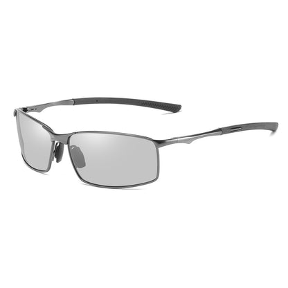 Herren-Sonnenbrille Techsuit 559, polarisiert, UV-Schutz, grau