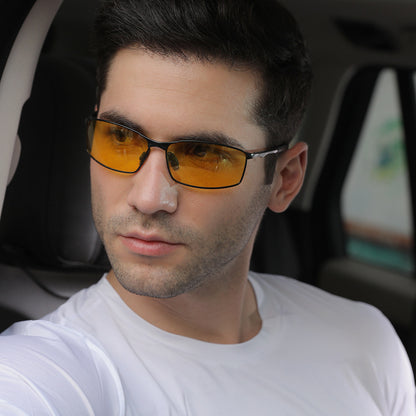 Herren-Sonnenbrille Techsuit 559, polarisiert, UV-Schutz, grau