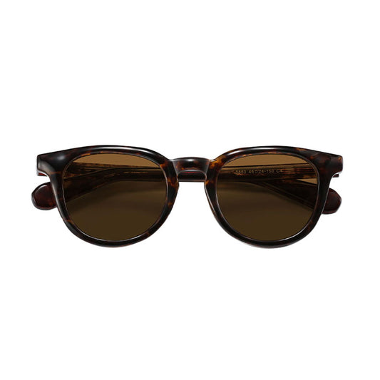 Herren-Sonnenbrille Techsuit 8663, polarisiert, UV-Schutz, Braun