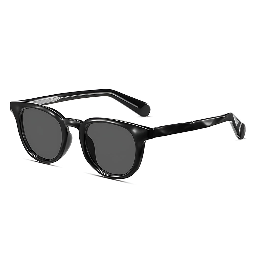Herren-Sonnenbrille Techsuit 8663, polarisiert, UV-Schutz, schwarz