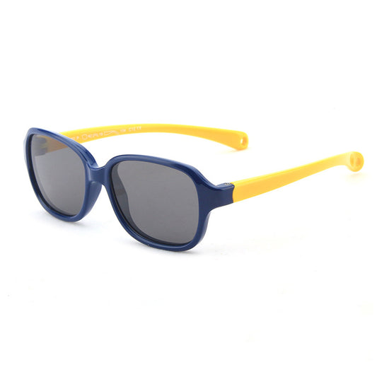 Techsuit Baby Sonnenbrille 8192-C12, polarisiert, blau-gelb