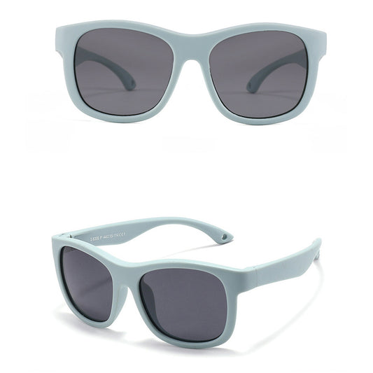 Techsuit Baby-Sonnenbrille 8306-C14, polarisiert, schwarz-rot