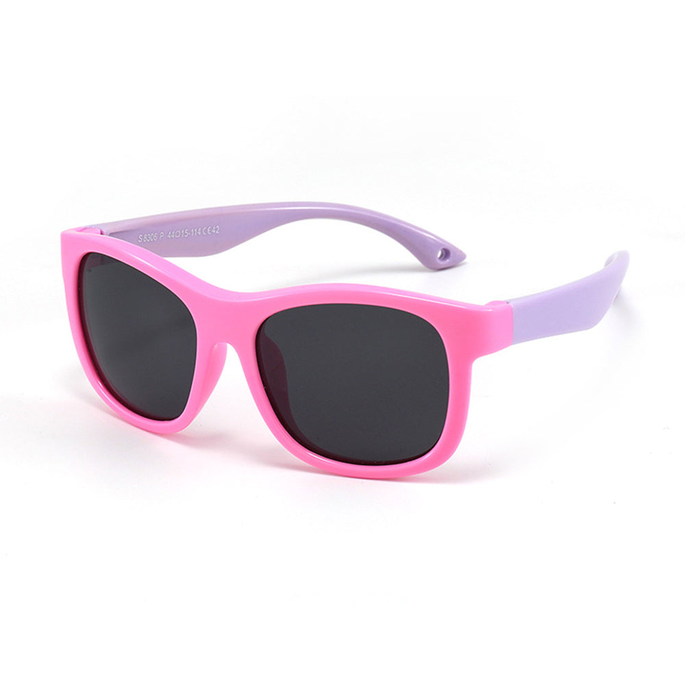 Techsuit Baby-Sonnenbrille 8306-C42, polarisiert, rosa lila