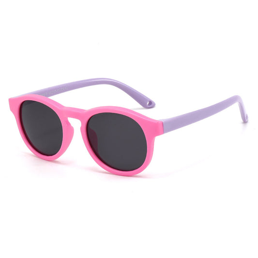 Techsuit Baby-Sonnenbrille 8308-C42, polarisiert, rosa-lila
